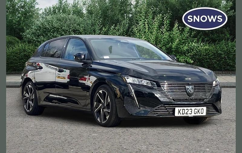 Used Peugeot 308 Allure Premium 131 HP (96 kW) 2023 Black Hatchback