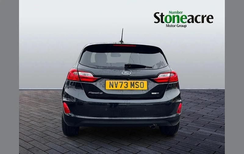 Used Ford Fiesta Titanium 123 HP (90 kW) 2024 Black Hatchback