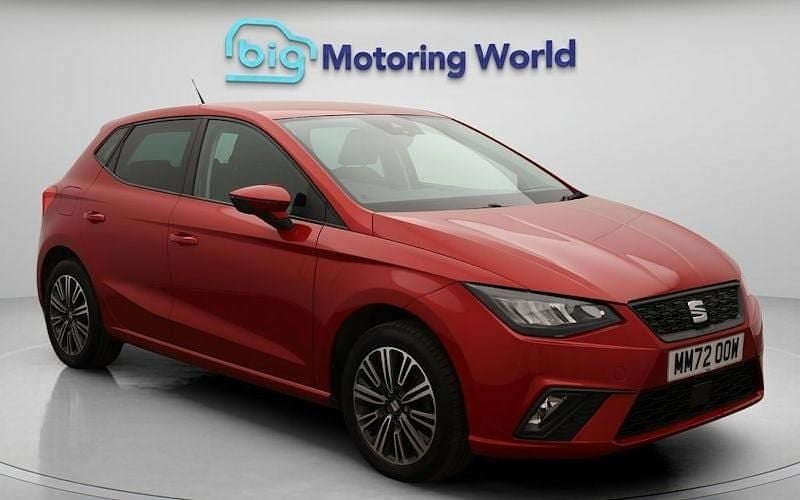 Used Seat Ibiza SE 95 HP (69 kW) 2022 Red Hatchback