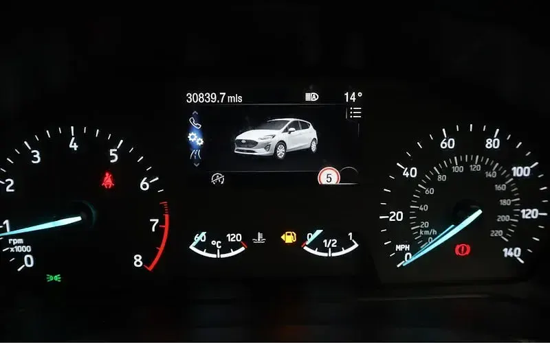 Used Ford Fiesta Titanium 125 HP (91 kW) 2023 Blue Hatchback