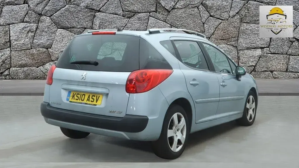 Used Peugeot 207 Sport 120 HP (88 kW) 2010 Blue Estate