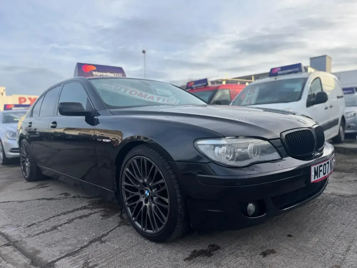 Begagnad BMW 740 Sport Line 2007 Svart Sedan