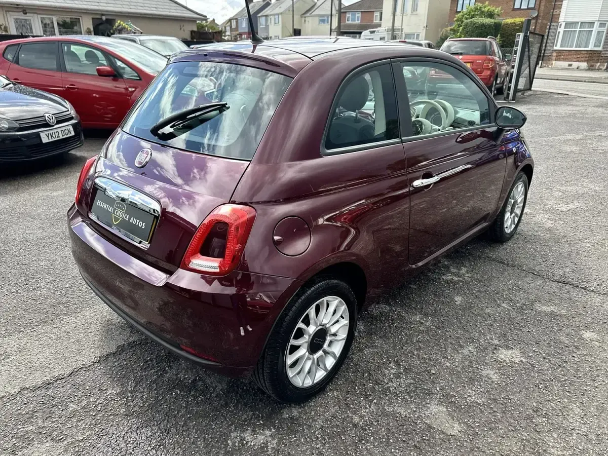 Used Fiat 500 Pop Star 69 HP (50 kW) 2016 Red Hatchback