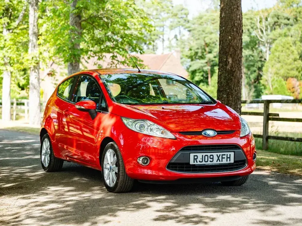 Used Ford Fiesta Zetec 2009 Red Hatchback