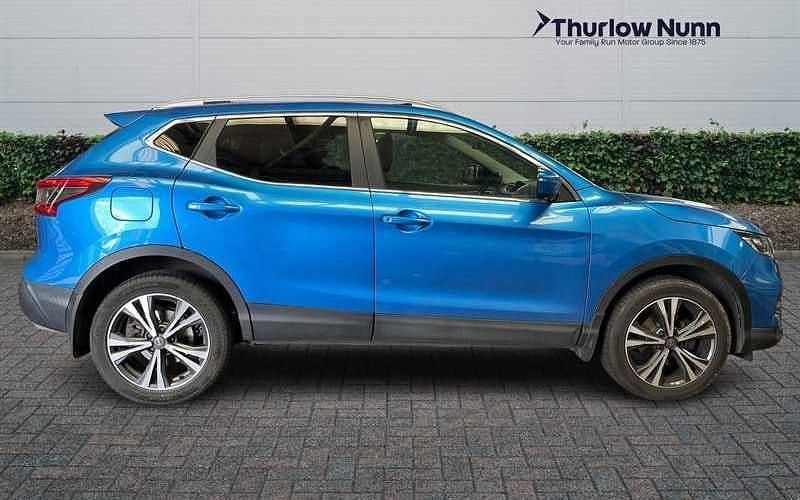 Used Nissan Qashqai N-Connecta 116 HP (85 kW) 2018 Blue SUV