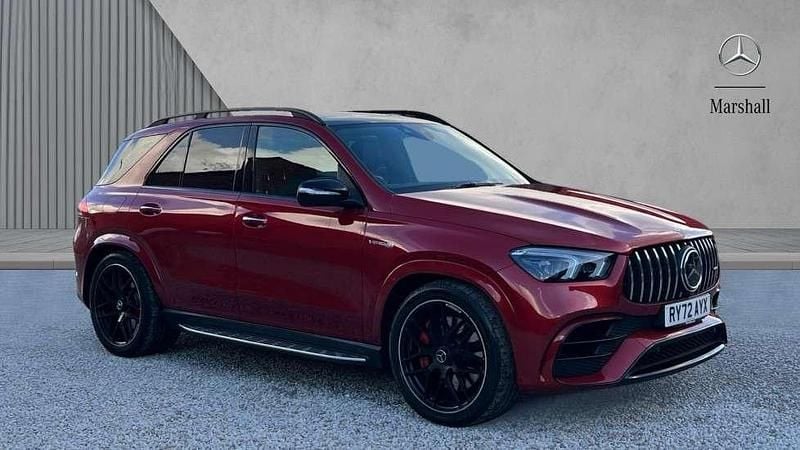 Red Used 2023 Mercedes GLE63 AMG SUV | £82,990 (Good price) - Image 1/4