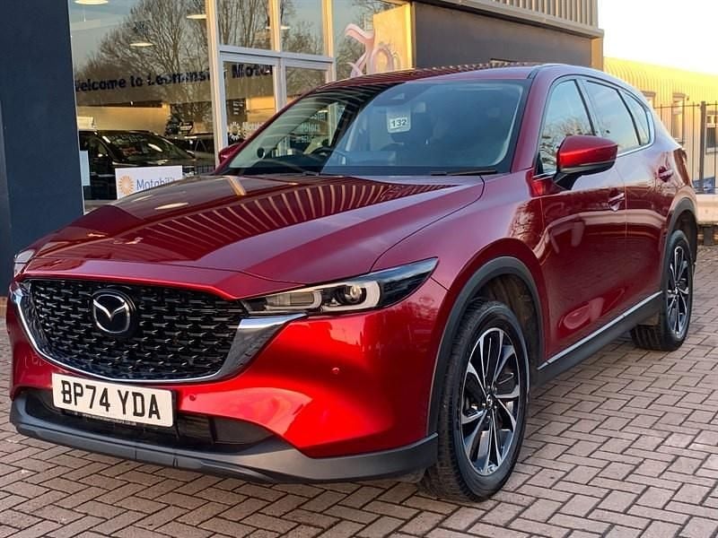 Second-hand Mazda CX-5 Exclusive-Line 184 CP (135 kW) 2025 Roșu SUV
