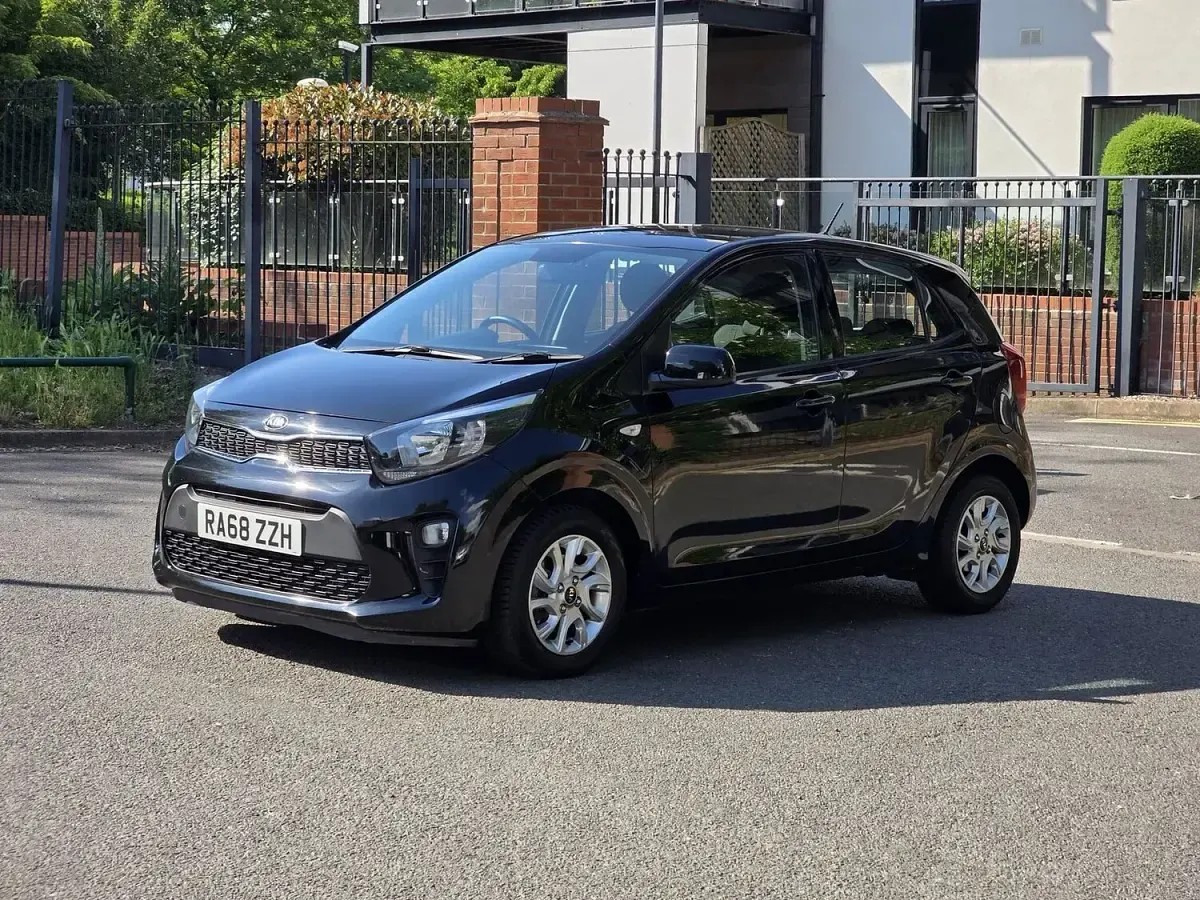 Used Kia Picanto 84 HP (61 kW) 2019 Black Hatchback