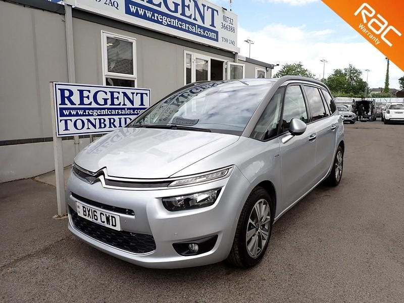 Silver Used 2016 Citroën Grand C4 Picasso Exclusive MPV | £8,695 (Fair price) - Image 1/4