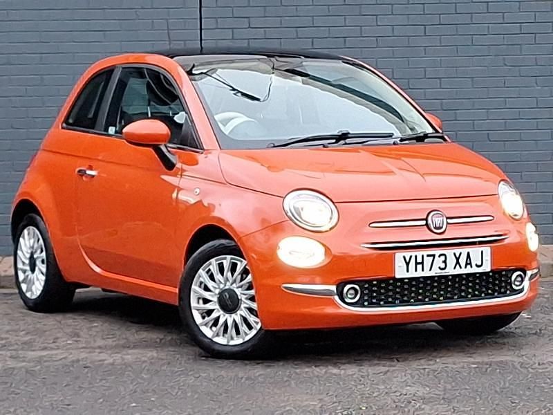 Orange Used 2023 Fiat 500 Hatchback | £12,498 - Image 1/4