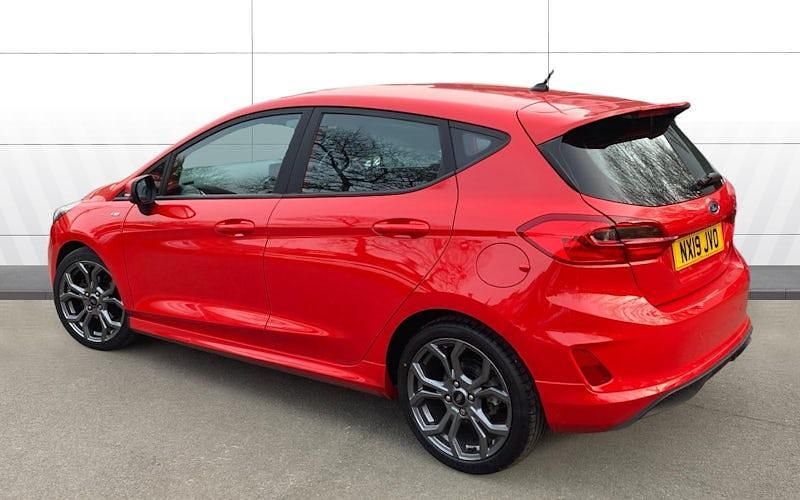 Used Ford Fiesta ST-Line 140 HP (102 kW) 2019 Red Hatchback