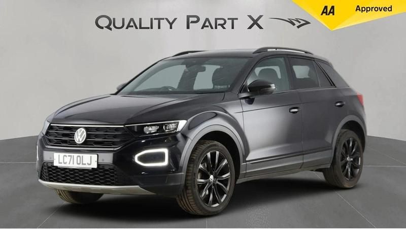 Used VW T-Roc Black Edition 150 HP (110 kW) 2021 Black SUV