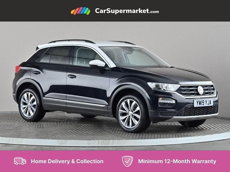 Black Used 2019 VW T-Roc Design SUV | £12,097 (A bit pricey) - Image 1/4