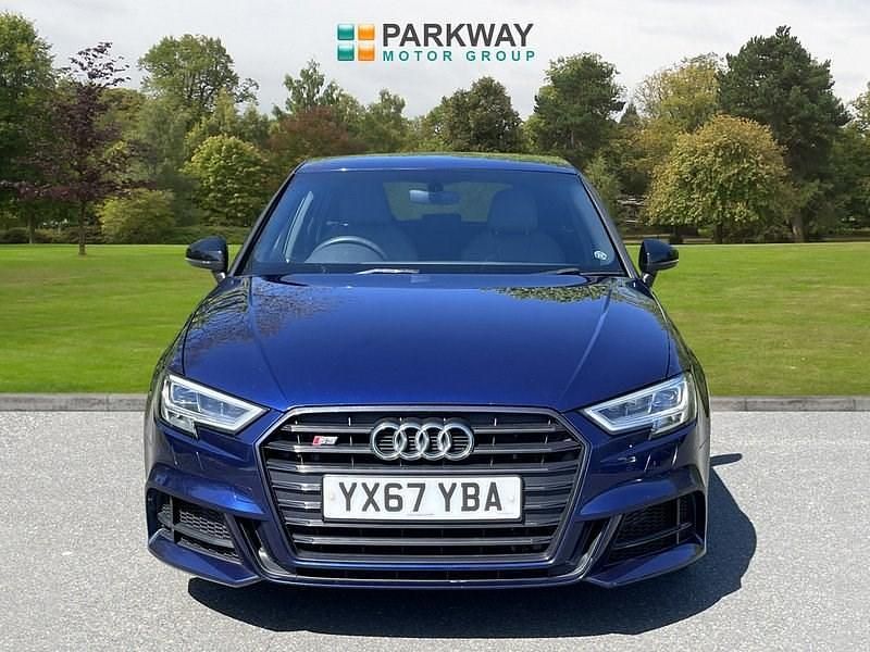 Used Audi S3 Sportback Black Edition 2017 Blue Hatchback