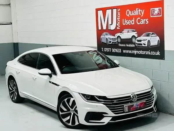 Used VW Arteon R-line 2019 White Hatchback