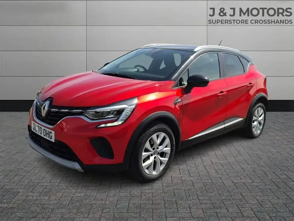 Used Renault Captur Iconic 2021 Red/black SUV