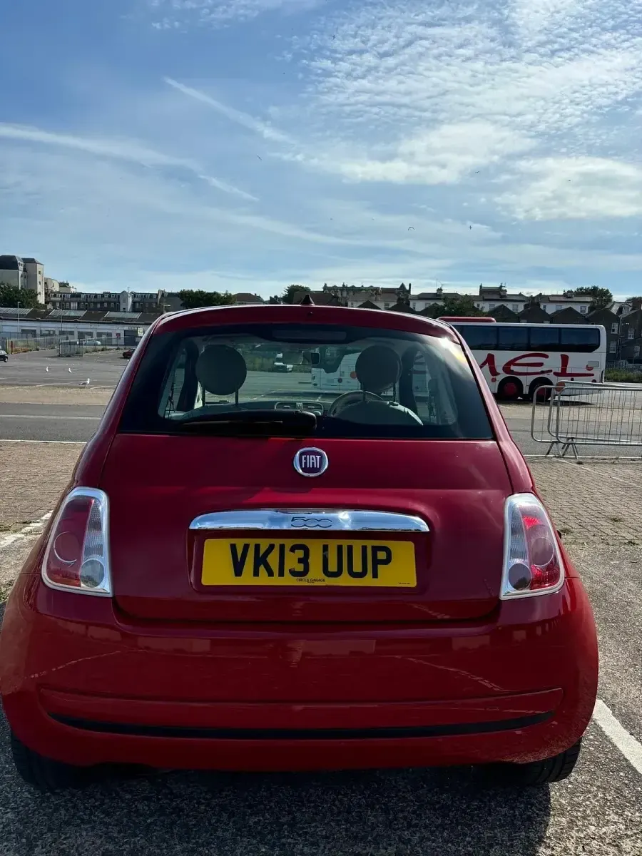 Used Fiat 500 Pop 69 HP (50 kW) 2013 Red Hatchback