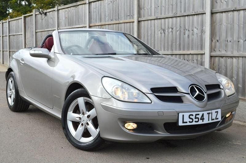 Used Mercedes SLK200 163 HP (119 kW) 2005 Silver Cabriolet