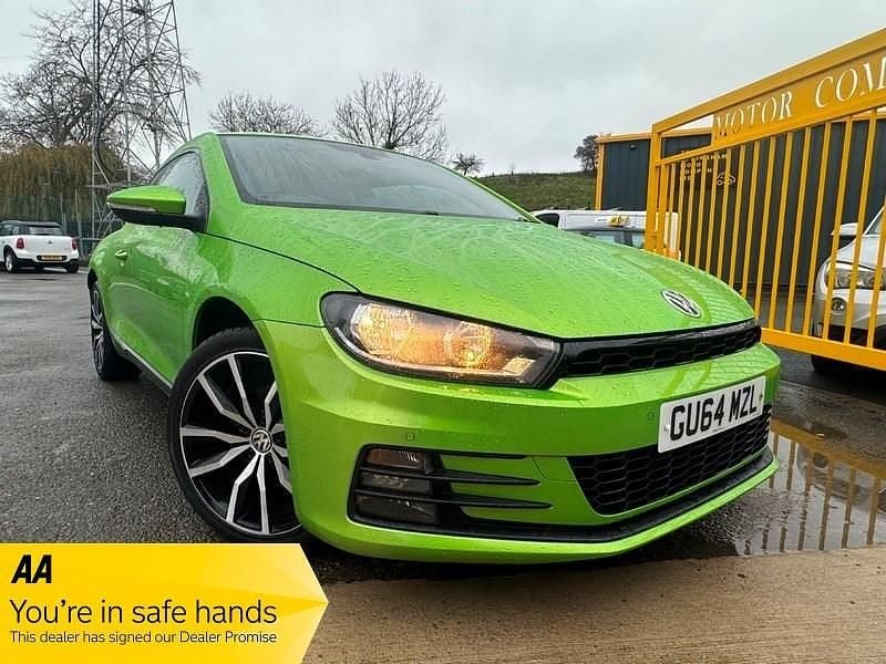 Green Used 2014 VW Scirocco GT Coupe | £8,499 (Fair price) - Image 1/4