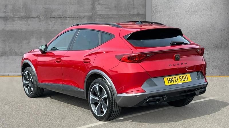 Used Cupra Formentor 150 HP (110 kW) 2021 Red SUV