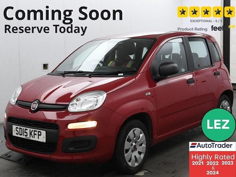 Red Used 2015 Fiat Panda Pop Hatchback | £4,595 (Fair price) - Image 1/4