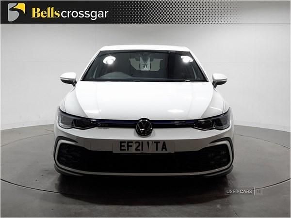 Used VW Golf VII GTE 2021 White Hatchback