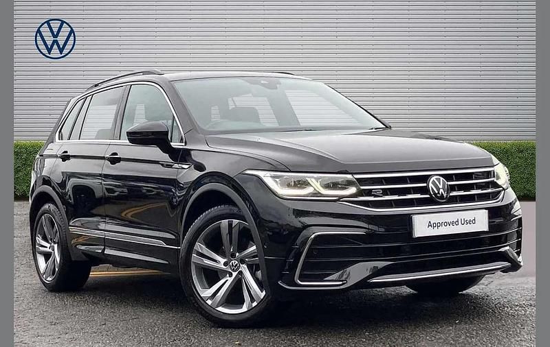 Used VW Tiguan R-line Edition 150 HP (110 kW) 2023 Black SUV