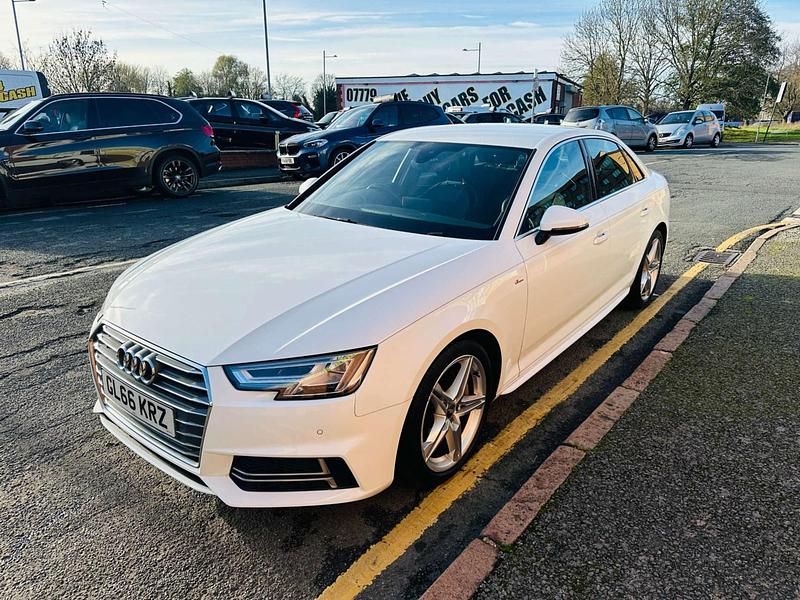 Used Audi A4 S-Line 190 HP (139 kW) 2016 White Sedan