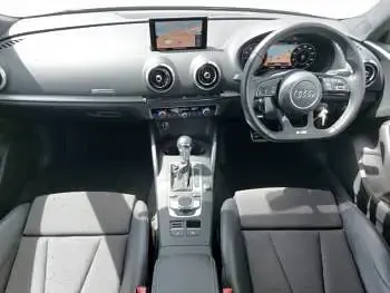 Used Audi A3 Black Edition 116 HP (85 kW) 2019 Black Sedan