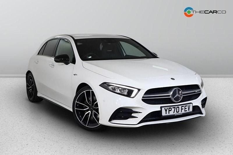 White Used 2020 Mercedes A35 AMG Premium Hatchback | £24,375 (Fair price) - Image 1/1
