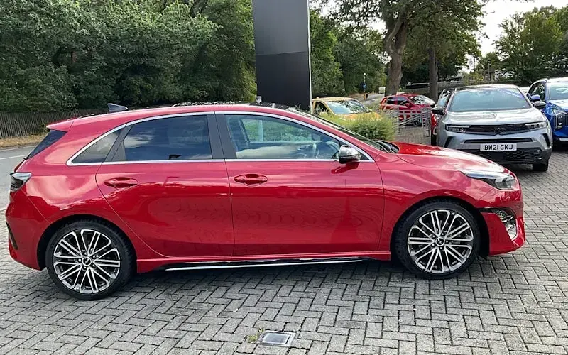 Used Kia Ceed GT-Line S 140 HP (102 kW) 2024 Red Hatchback