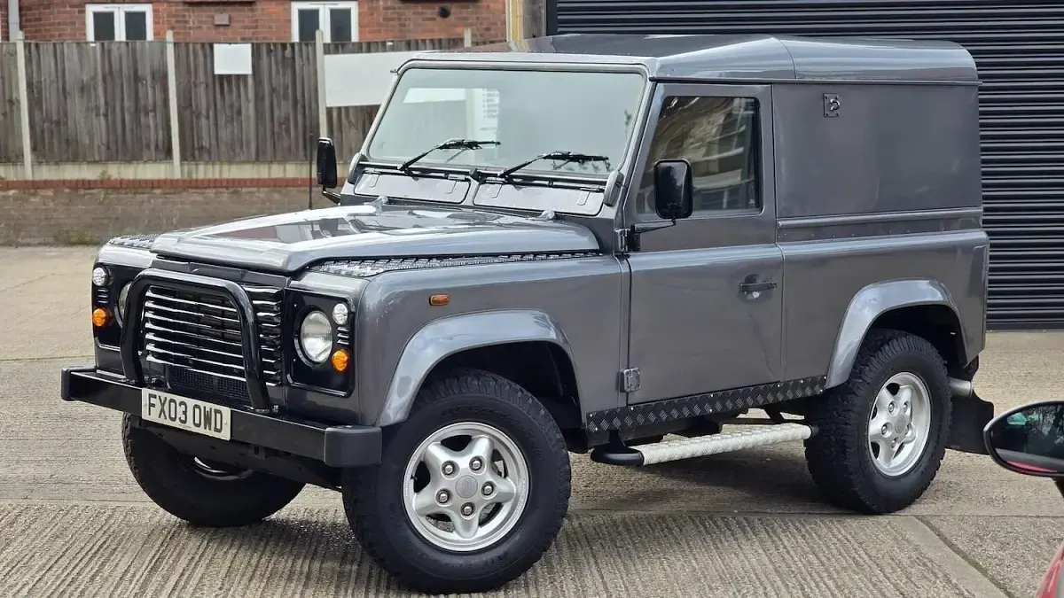 Used Land Rover Defender 2003 Blue