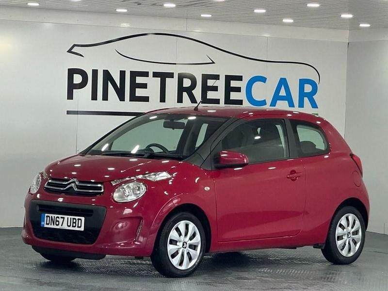 Used Citroën C1 Feel 68 HP (50 kW) 2017 Red Hatchback