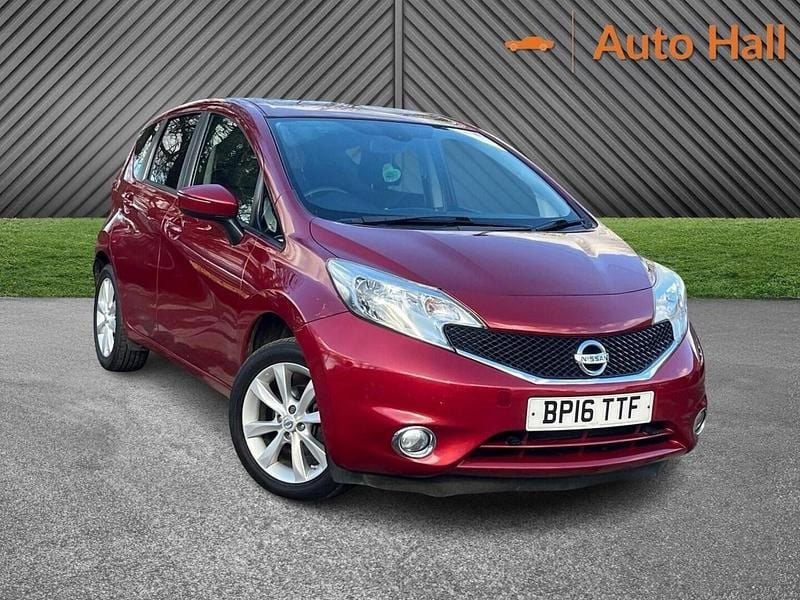 Used Nissan Note Acenta Premium 2016 Red Hatchback