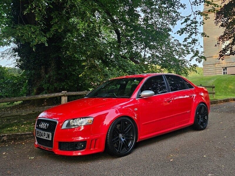 Red Used 2006 Audi RS4 Sedan | £13,495 - Image 1/4