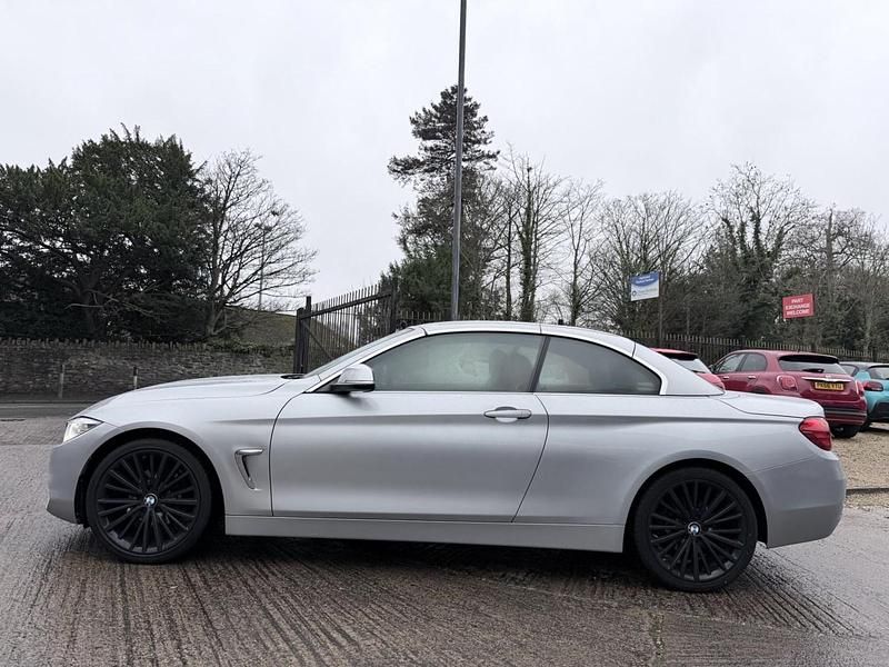 Second-hand BMW 420 Luxury Line 184 CP (135 kW) 2015 Argintiu Cabrio