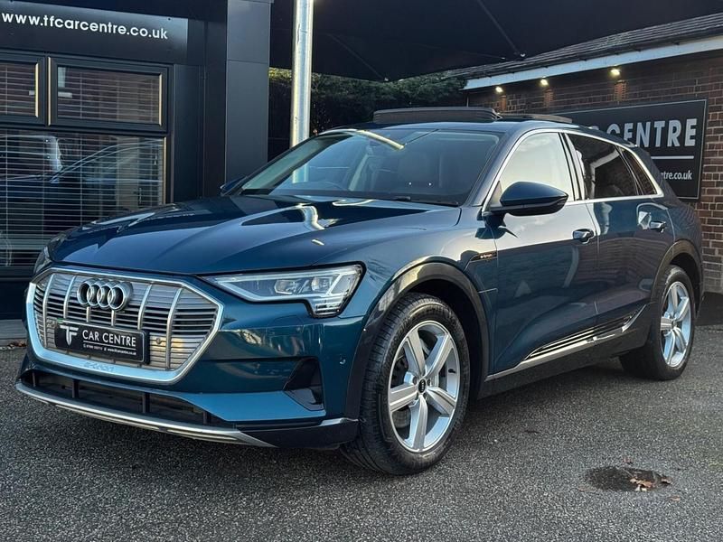 Used Audi e-tron 300 kW (408 HP) 2020 Blue SUV