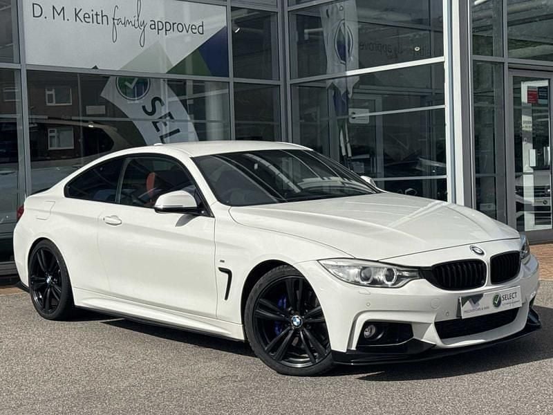 White Used 2014 BMW 435 M Sport Coupe | £12,498 (Fair price) - Image 1/4
