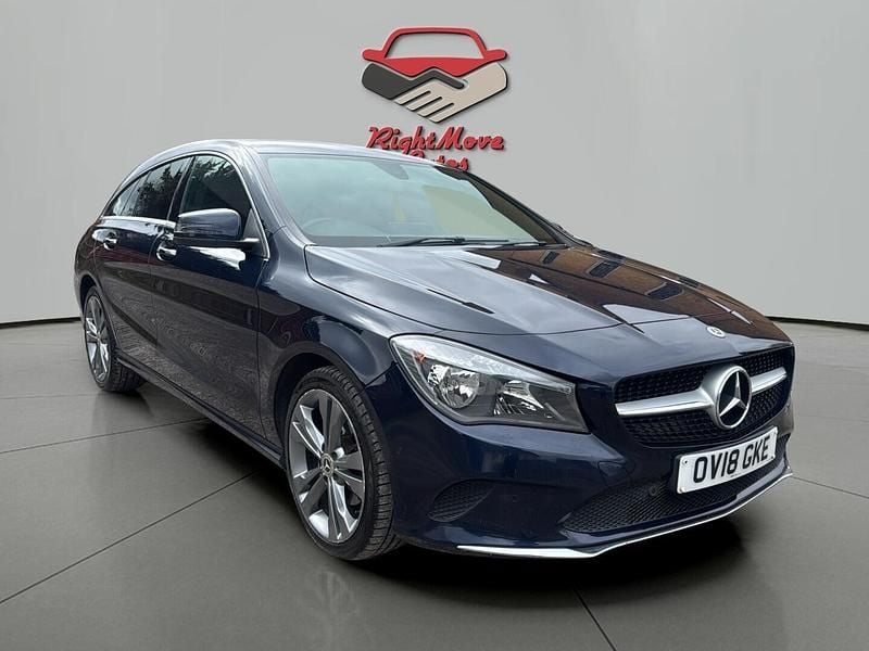Used Mercedes CLA200 Shooting Brake 2018 Blue Estate