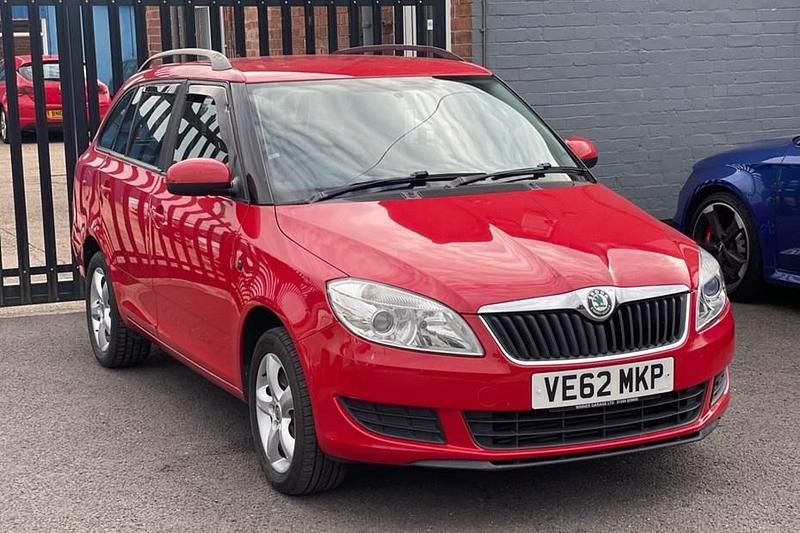 Red Used 2013 Skoda Fabia SE Estate | £2,475 (Good price) - Image 1/1