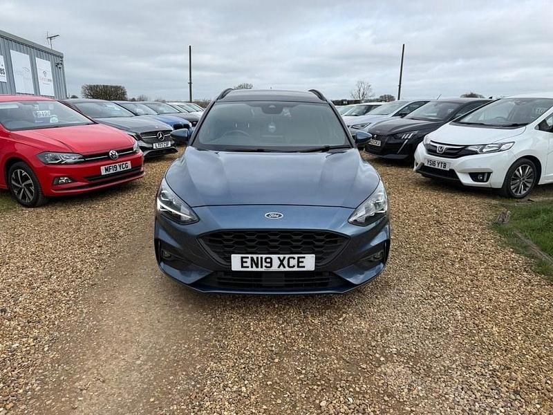 Used Ford Focus ST-Line X 125 HP (91 kW) 2019 Blue Estate