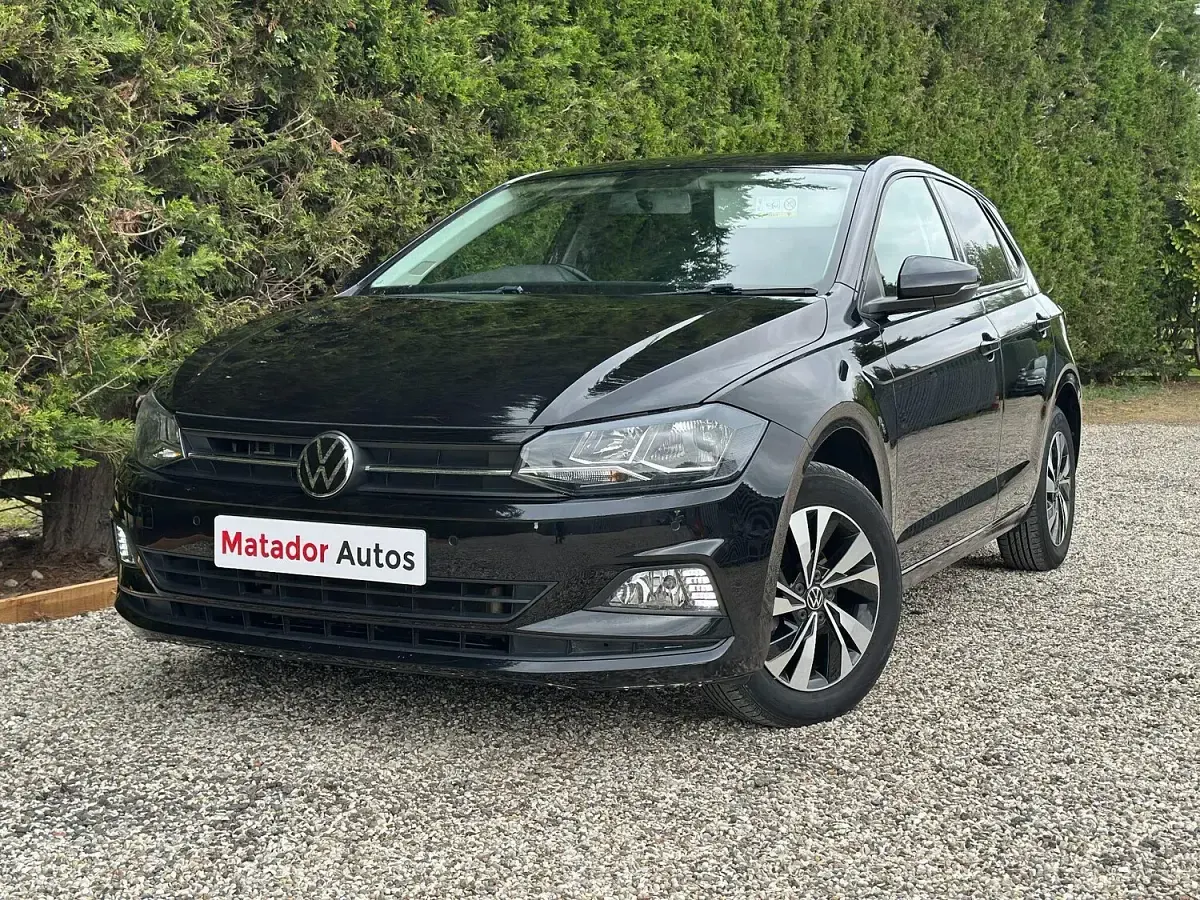 Used VW Polo Match 95 HP (69 kW) 2021 Black Hatchback
