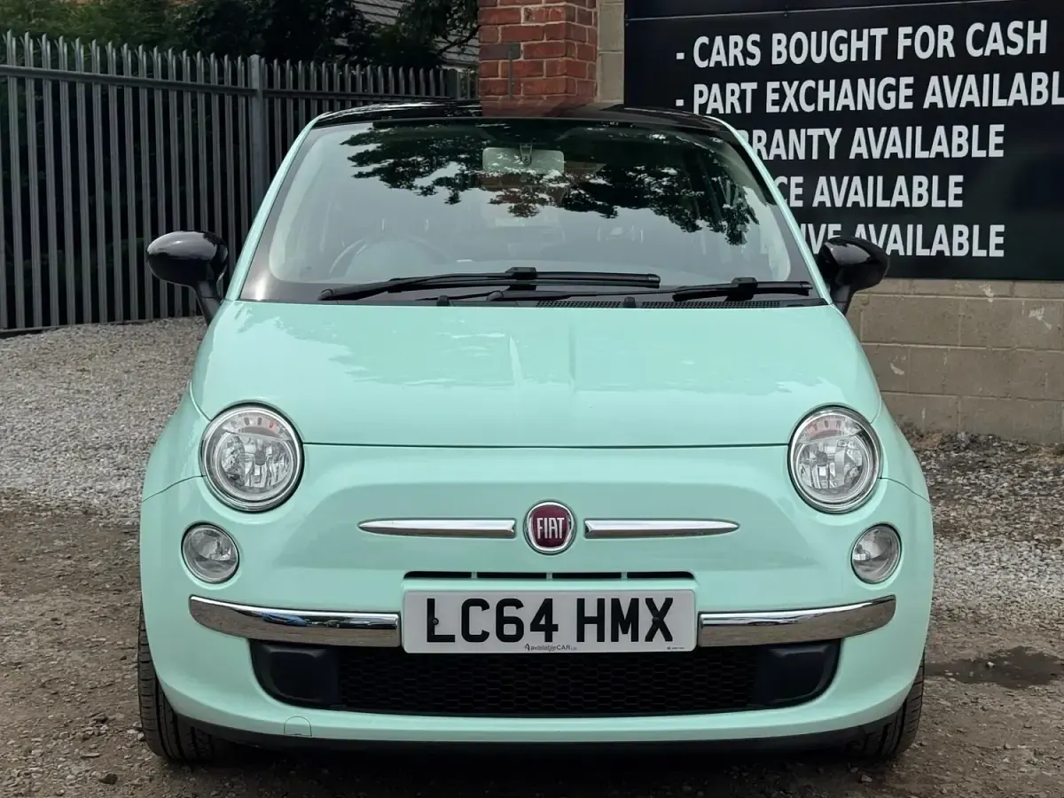 Used Fiat 500 2015 Green Hatchback
