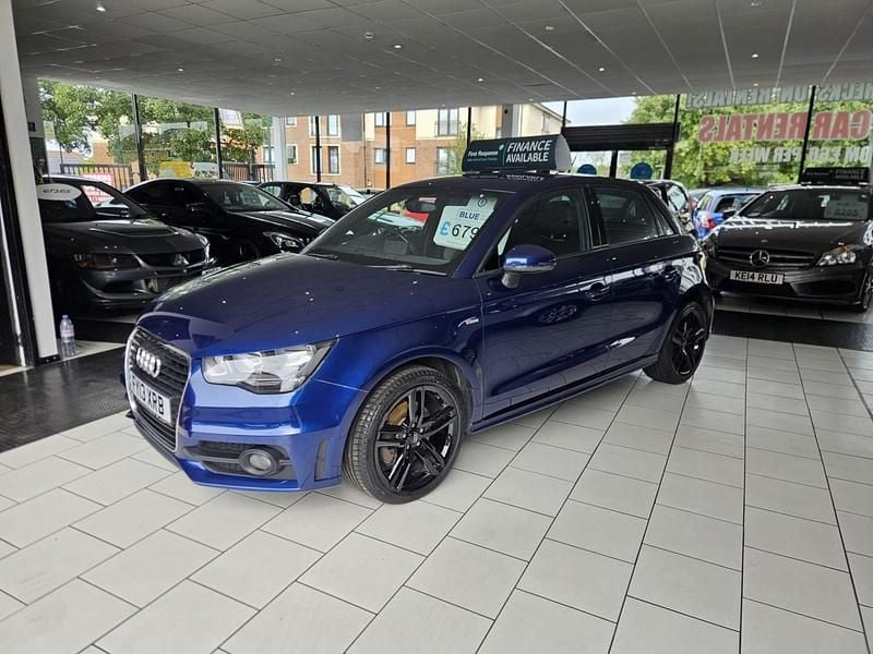 Used Audi A1 S-Line 2013 Blue Hatchback