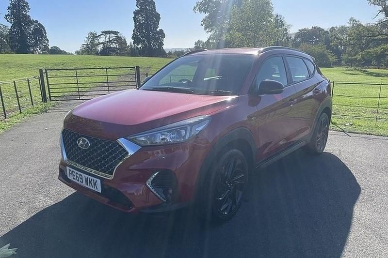 Red Used 2019 Hyundai Tucson N Line SUV | £14,595 (Fair price) - Image 1/1