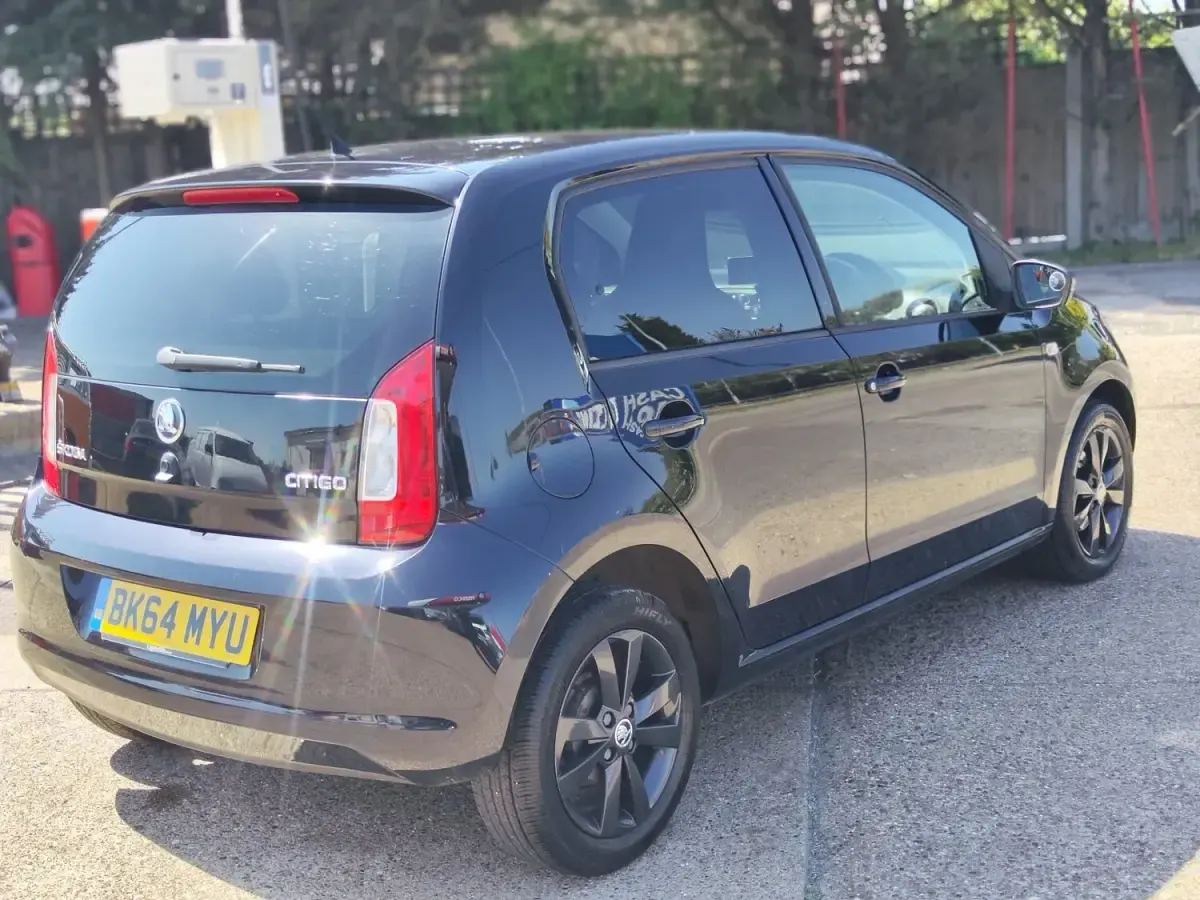 Used Skoda Citigo 75 HP (55 kW) 2014 Black Hatchback