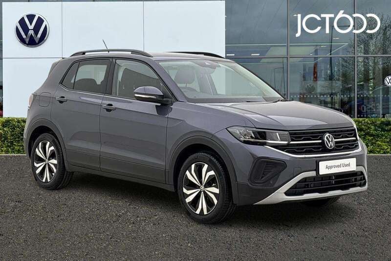 Grey Used 2025 VW T-Cross Match SUV | £21,606 (Good price) - Image 1/4
