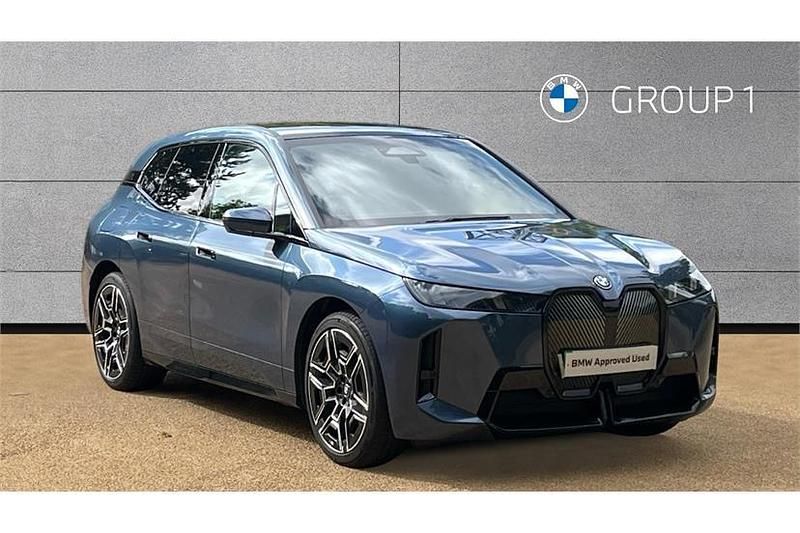 Blue Used 2025 BMW iX M Sport SUV | £67,995 - Image 1/4