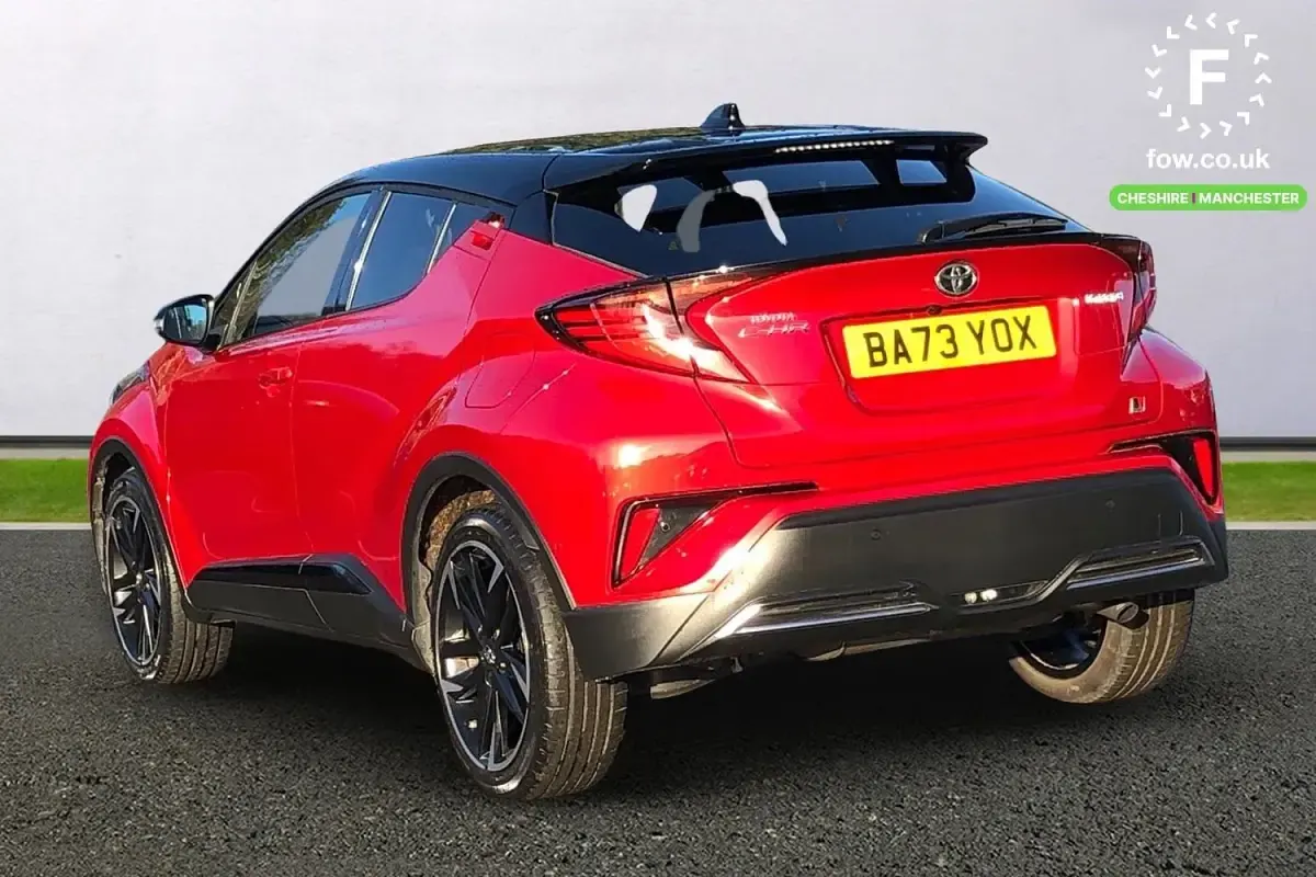 Used Toyota C-HR Sport 184 HP (135 kW) 2023 Red/black SUV