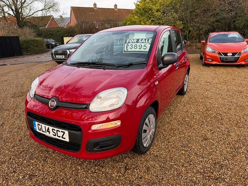 Red Used 2014 Fiat Panda Pop Hatchback | £3,895 (Good price) - Image 1/4